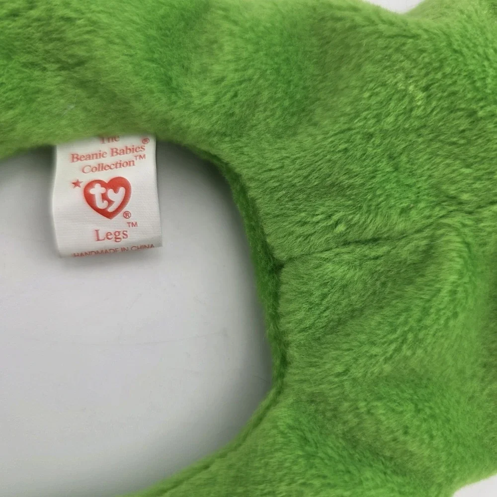 TY Beanie Baby Rare: Legs the‎ Frog (1993): 1 of the original 9 Collectable